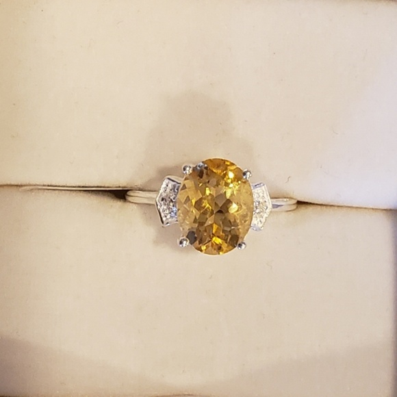 Jewelry - Sterling Citrine Ring